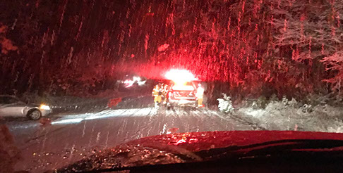 Rain, sleet, or snow...we go!