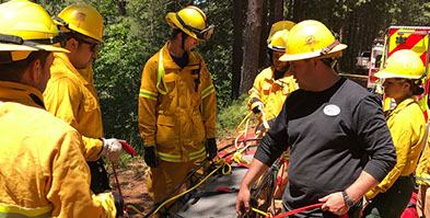 Interdepartmental ropes training